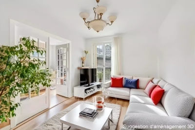 Apartment for sale in PARIS 16EME  - 3 rooms - 76 m&sup2; 